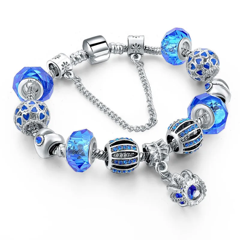 Crystal Charm Bracelet
