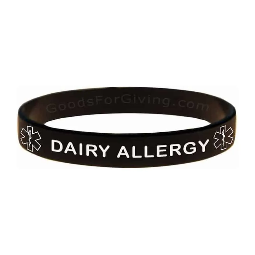 Dairy Allergy Bracelet,5pcs/set size:(22cm)