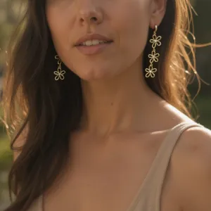 Daisy Drop Earrings