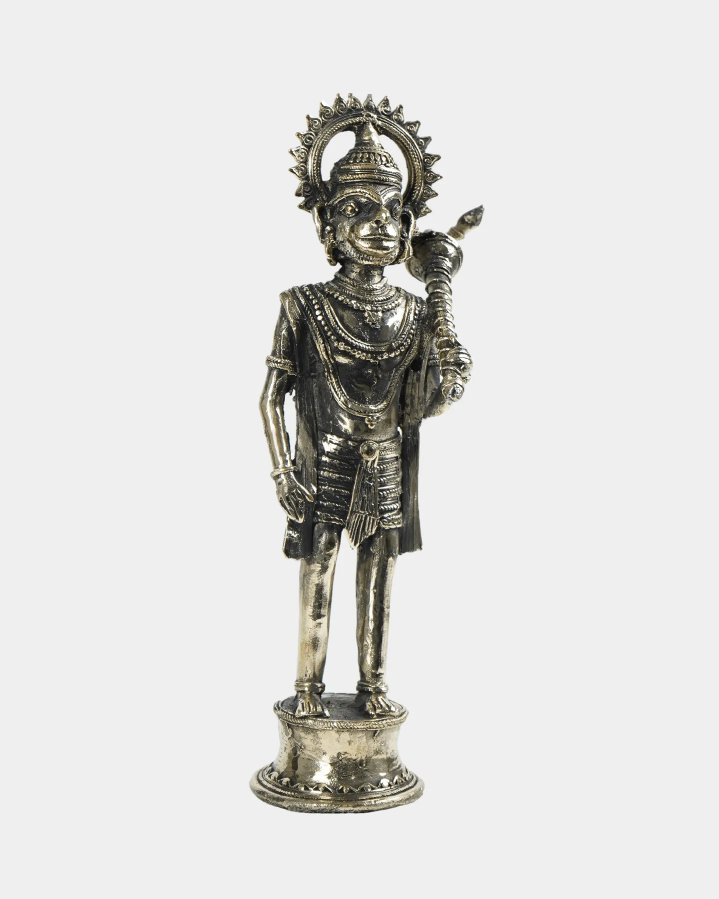 Dhokra Hanuman Brass Statue