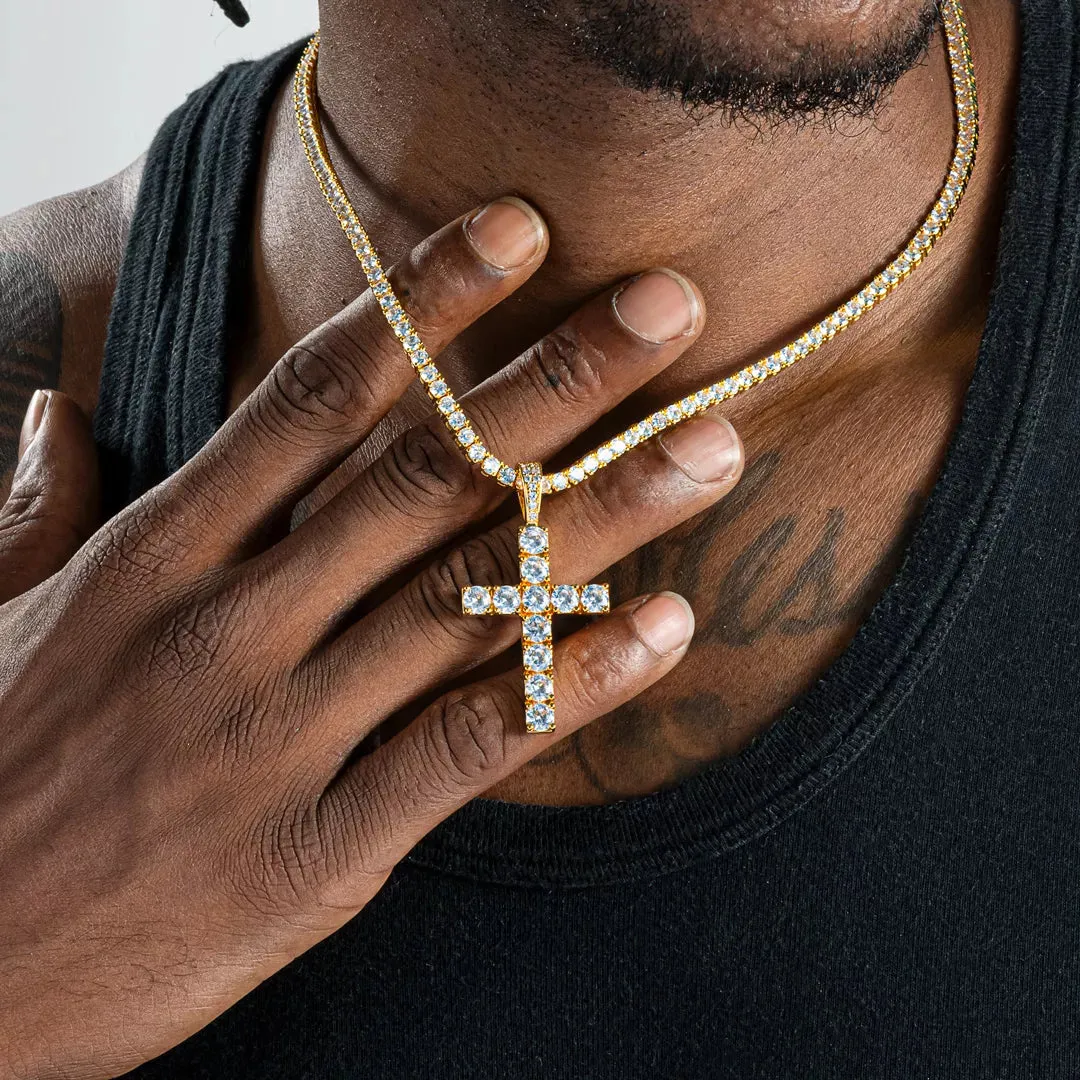 Diamond Cross Pendant