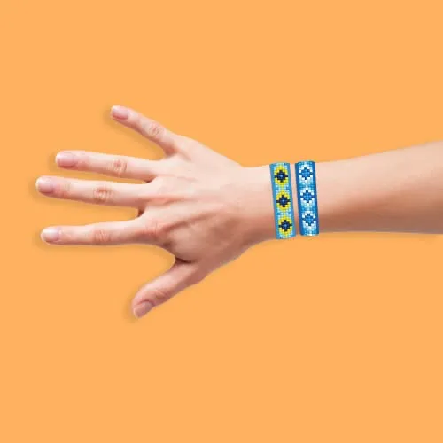 Diamond Dotz Dotzies Bracelets Kit Blue 3pc