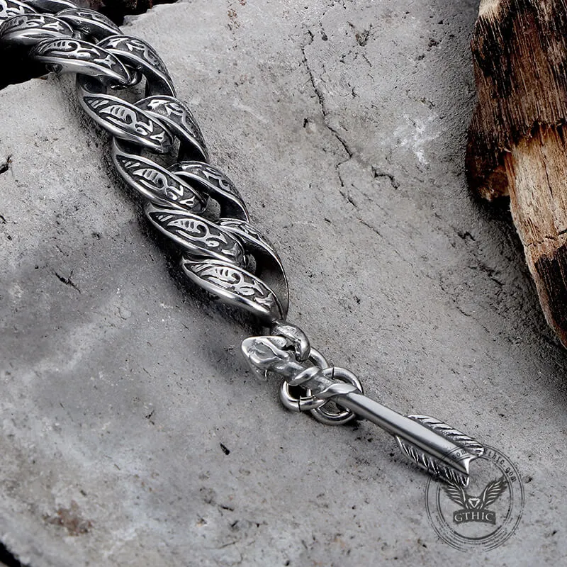 Eagle Arrow Stainless Steel Bracelet