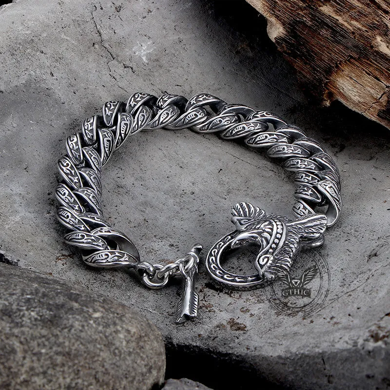 Eagle Arrow Stainless Steel Bracelet