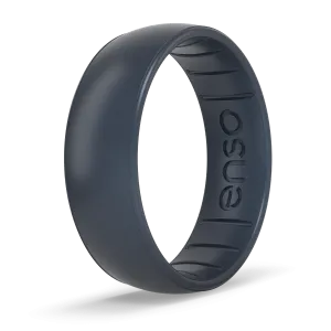 Elements Classic Silicone Ring - Black Pearl