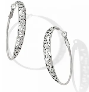Elora Leverback Hoop Earrings