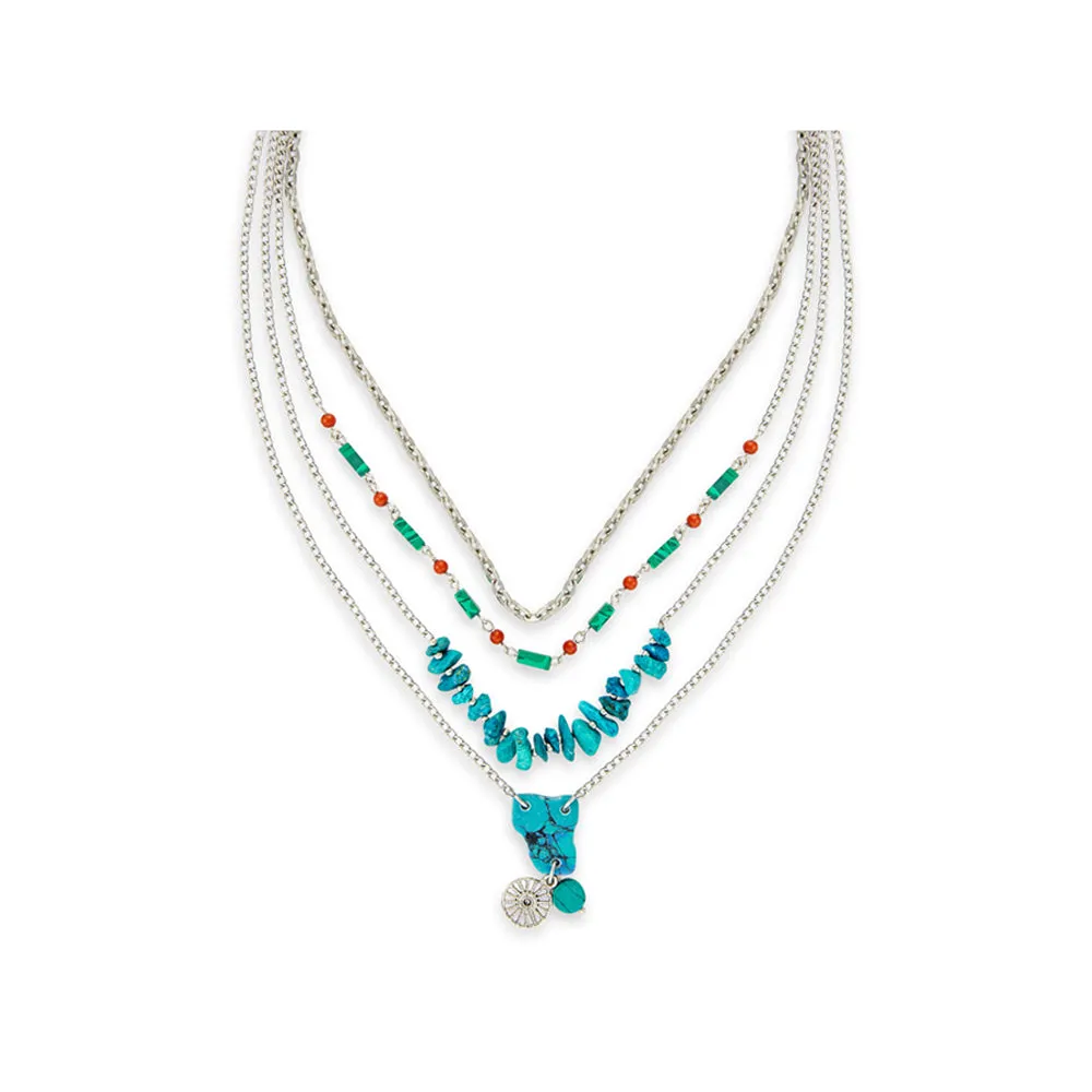 Enchanted Garden Tiered Necklace