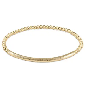 ENewton Extends Bliss Bar Textured 3mm Bracelet