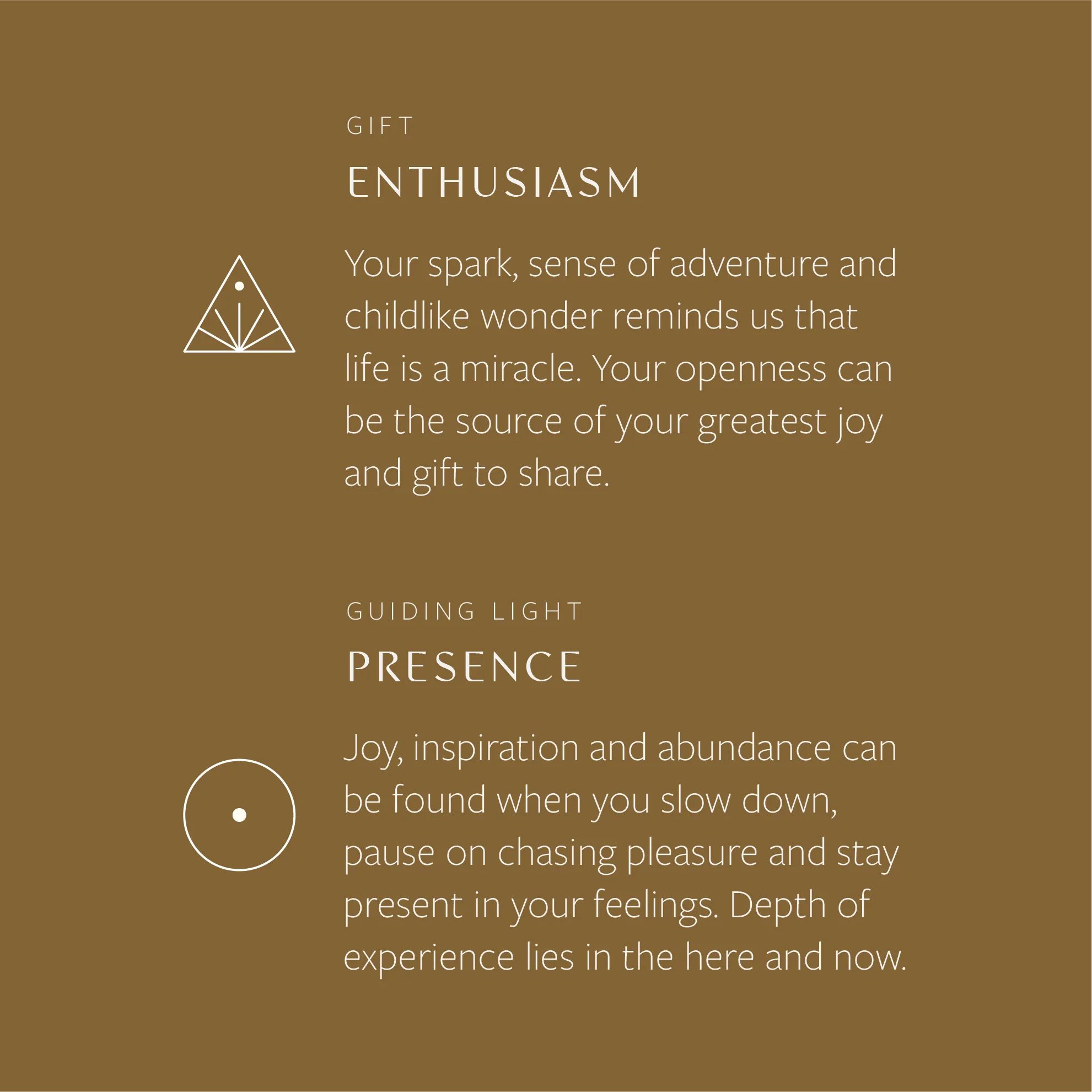 Enneagram Type Seven Necklace