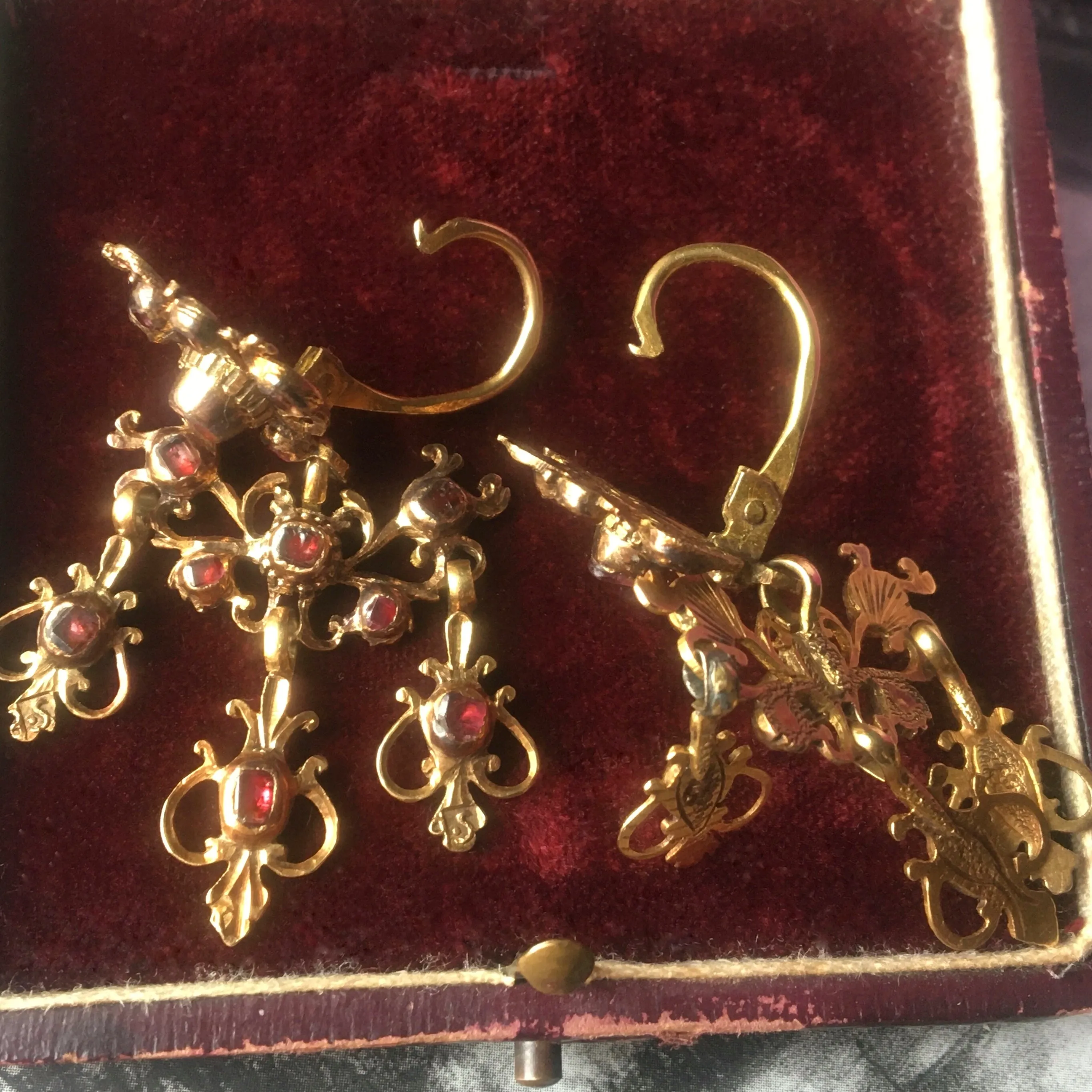 Exquisite Georgian Girandole Earrings