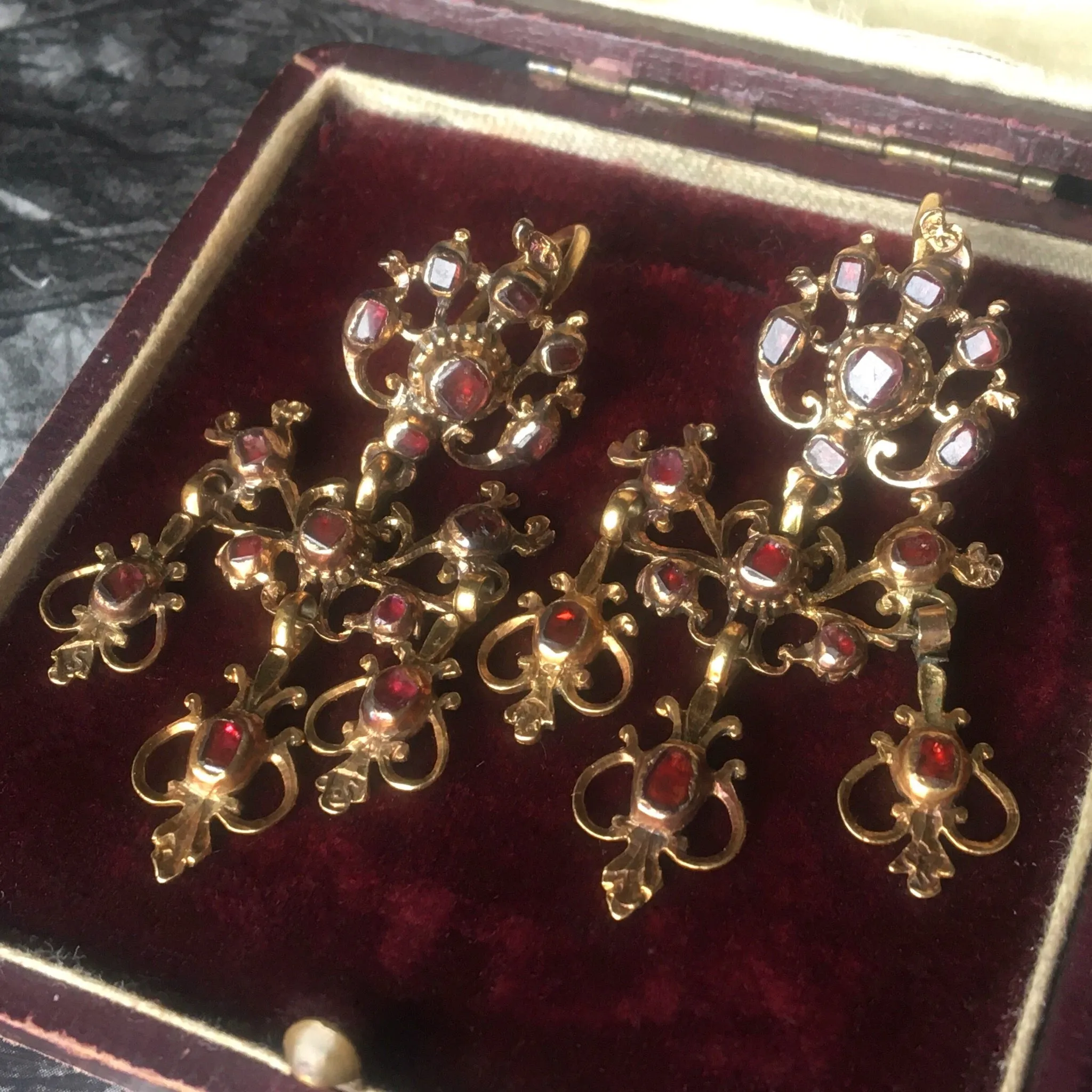 Exquisite Georgian Girandole Earrings