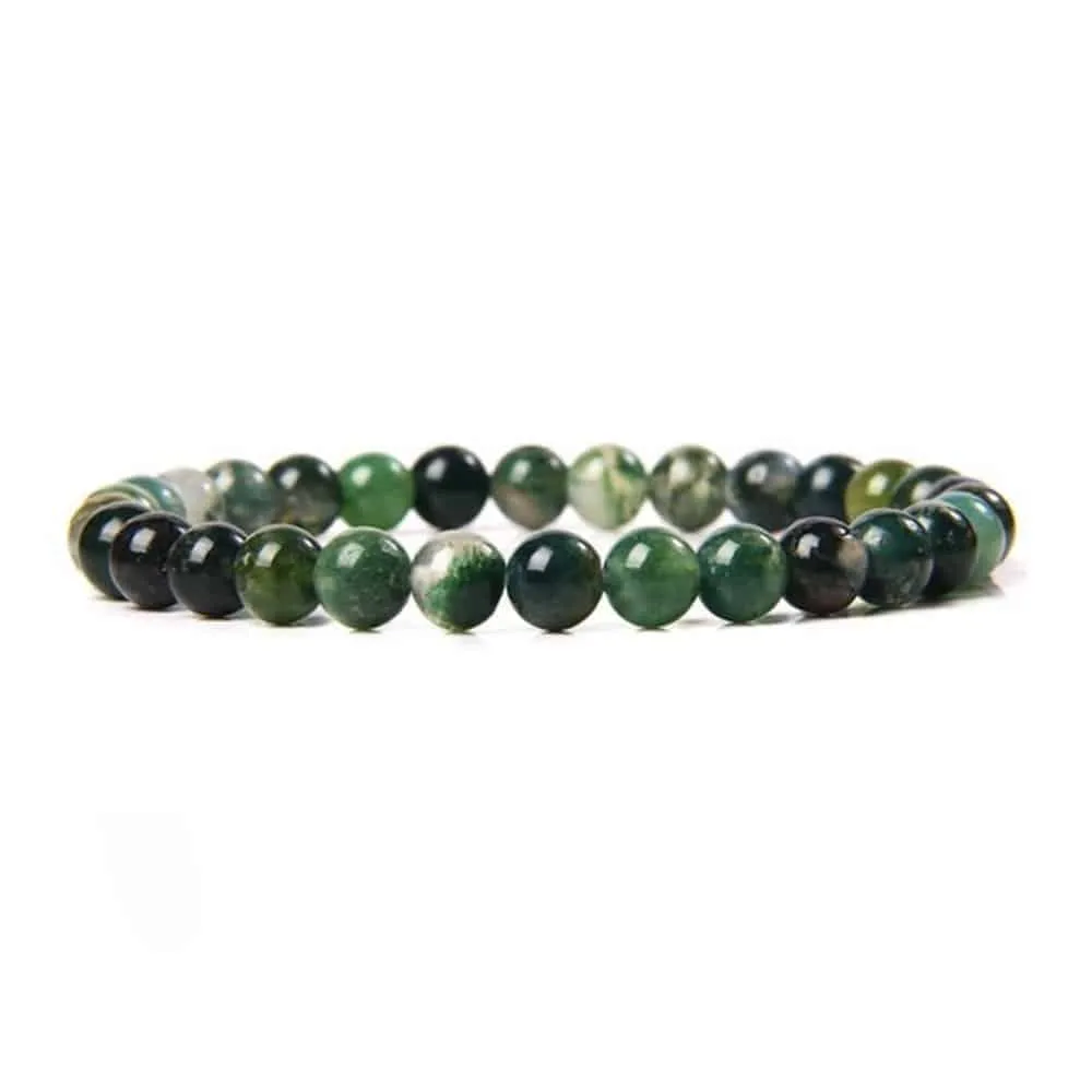 Fashion Bangles Stone Bracelets Set - x4 Assorted Colours