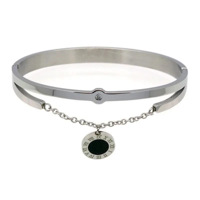 Fashion Jewelry New Black Resin Crystals Women Bracelet Charm Bracelets & Bangles Luxury Lucky Lovers Bracelet For Woman