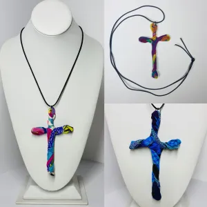 FICKLESTICKS Large Twisted Cross - NEUTRALS (NOT MULTI)
