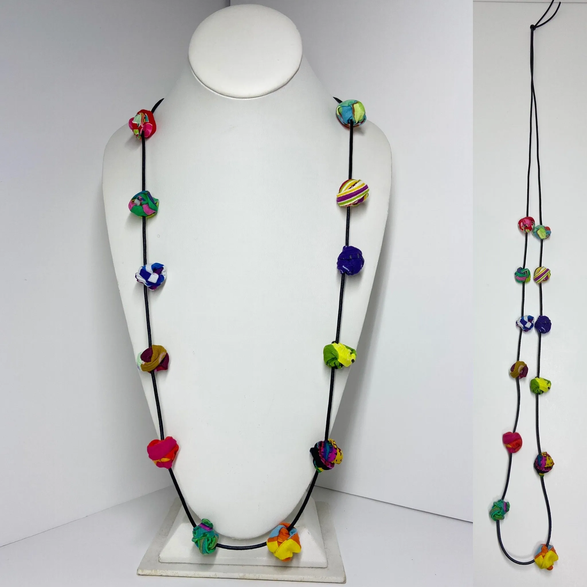 FICKLESTICKS Small Gumball Slider - BLACK WITH NEON CORD (NOT MULTI)