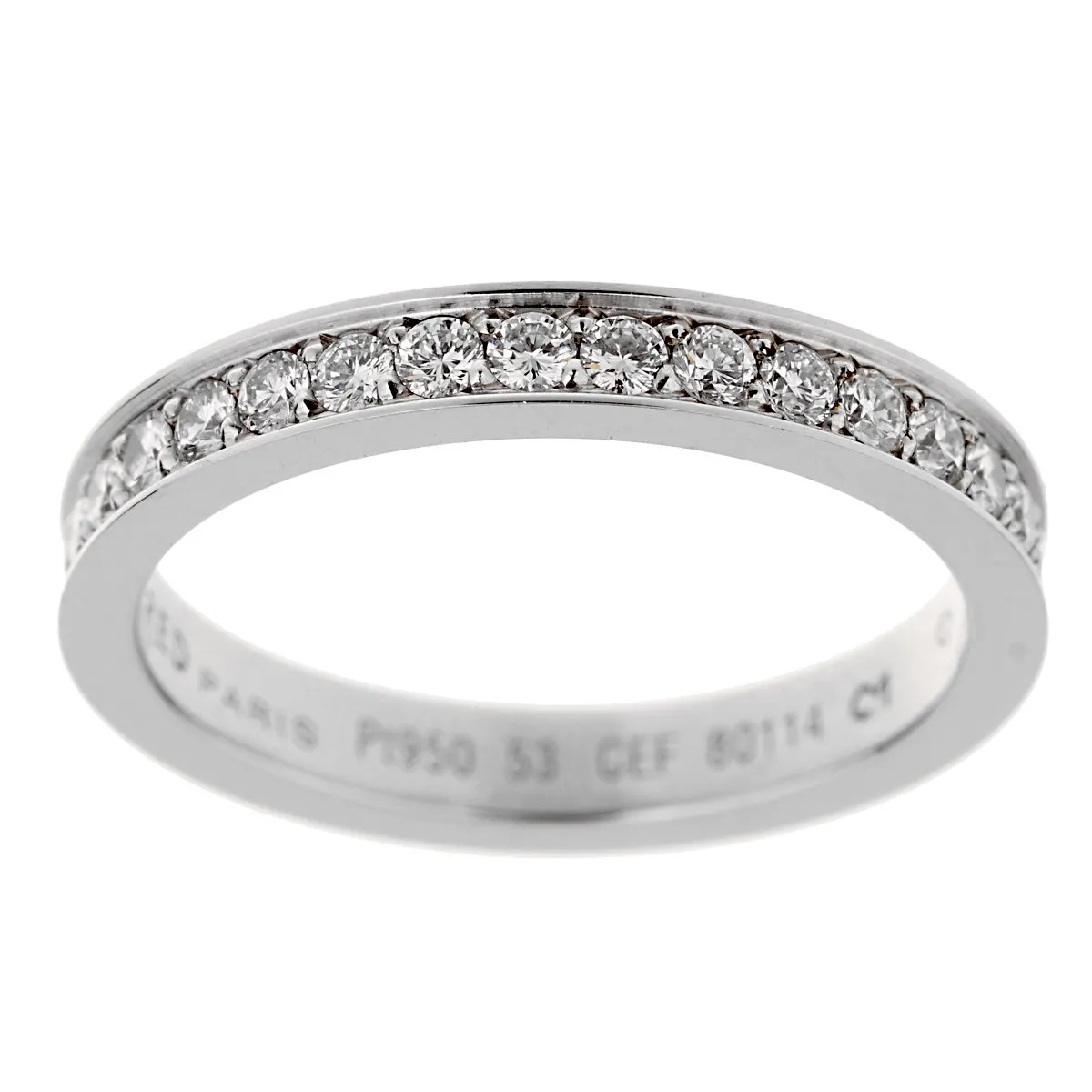 Fred of Paris Platinum Diamond Eternity Ring