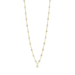 Gigi Clozeau Gigi Supreme Classic 1 Diamond Necklace Sparkle & Yellow Gold