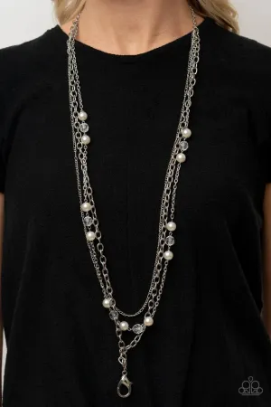 GLEAM Work - White Necklace
