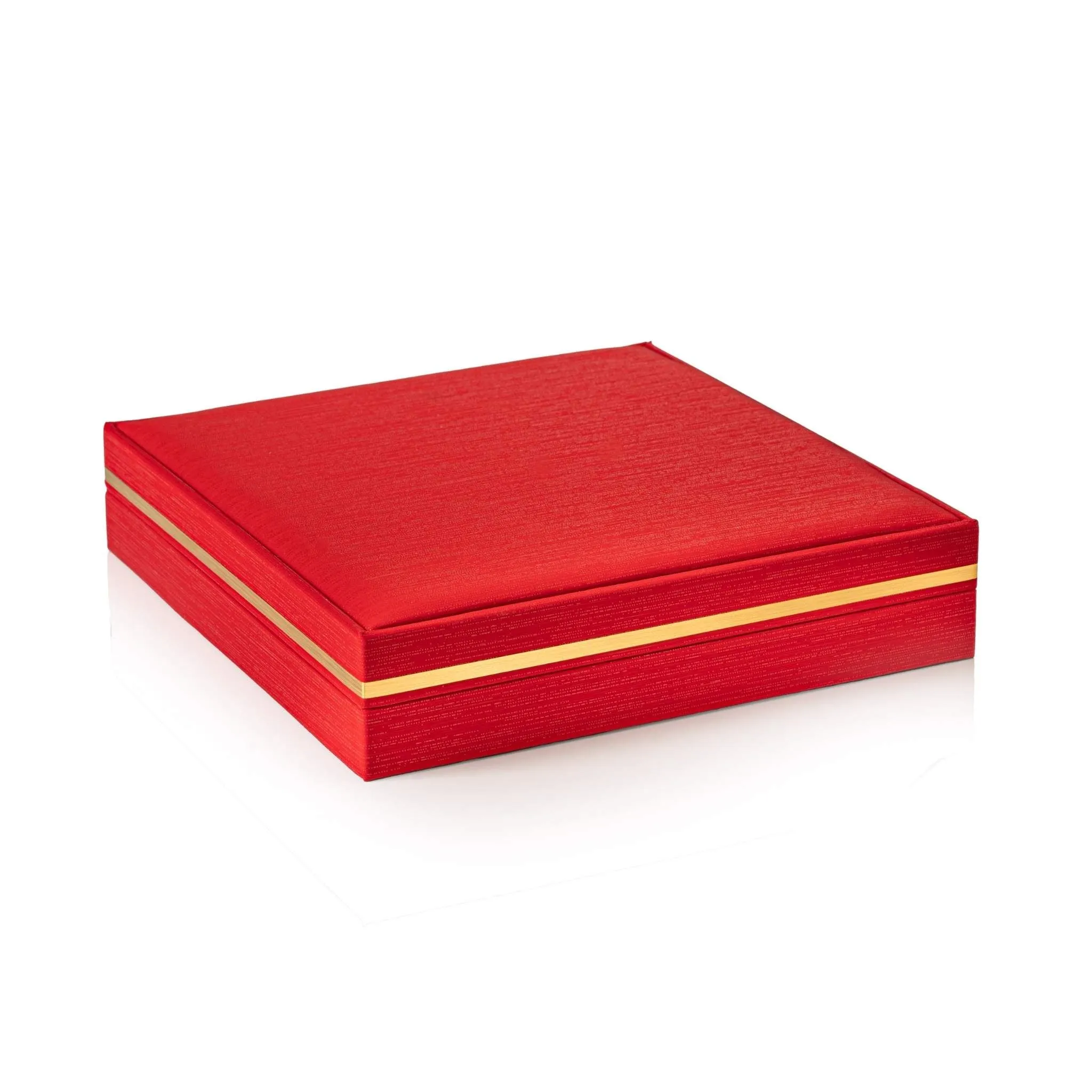 Gold Band Pearl Box