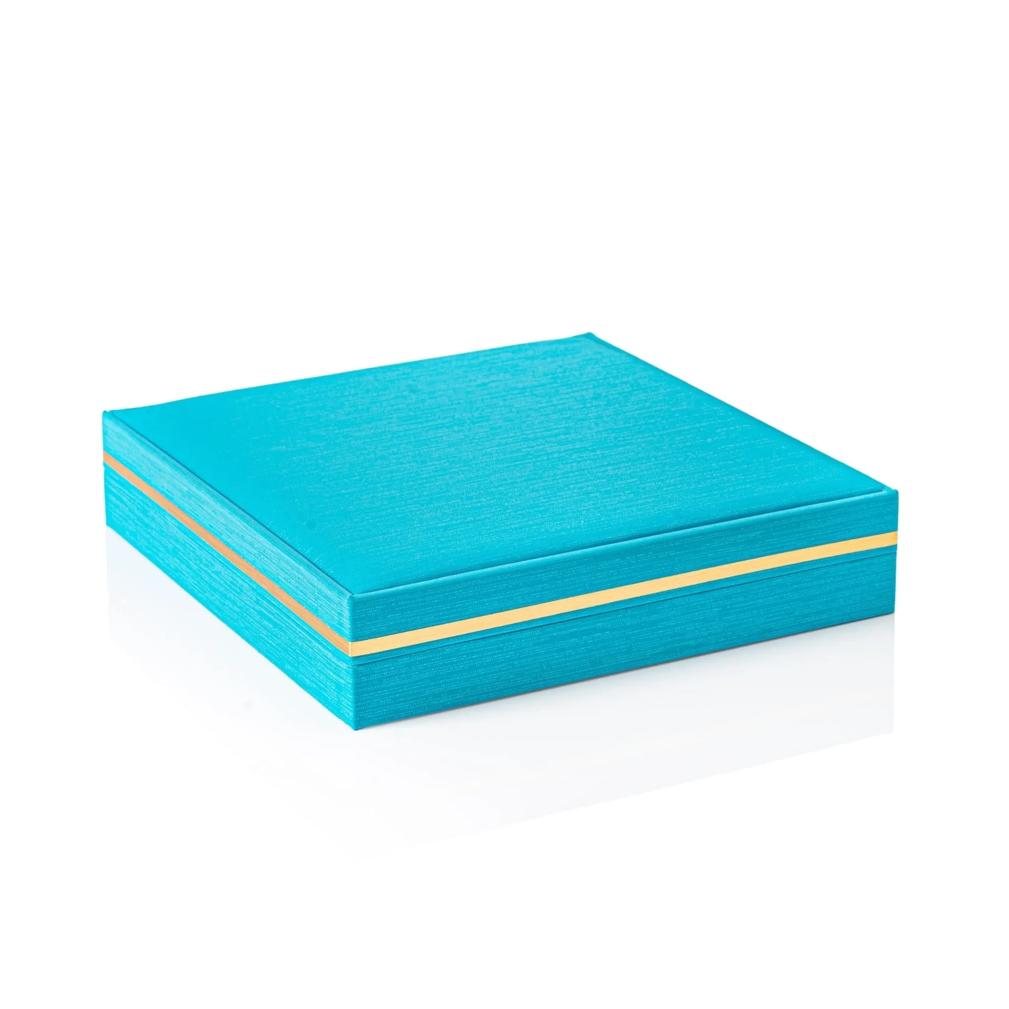 Gold Band Pearl Box