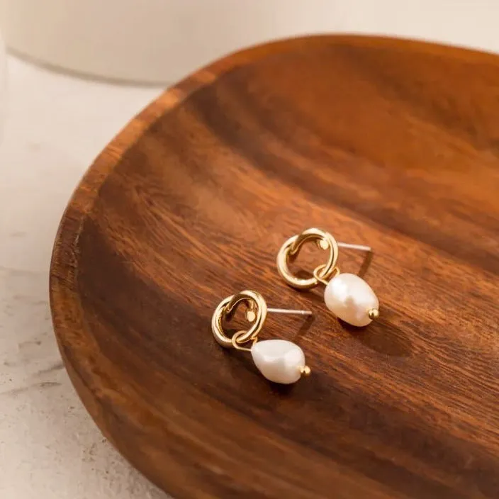 Hailey Pearl Hoops