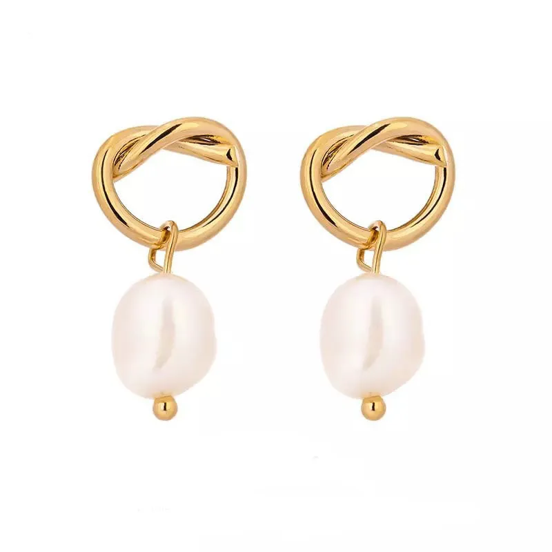 Hailey Pearl Hoops