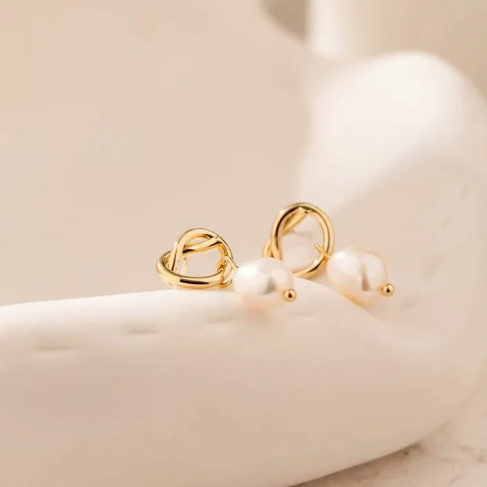 Hailey Pearl Hoops