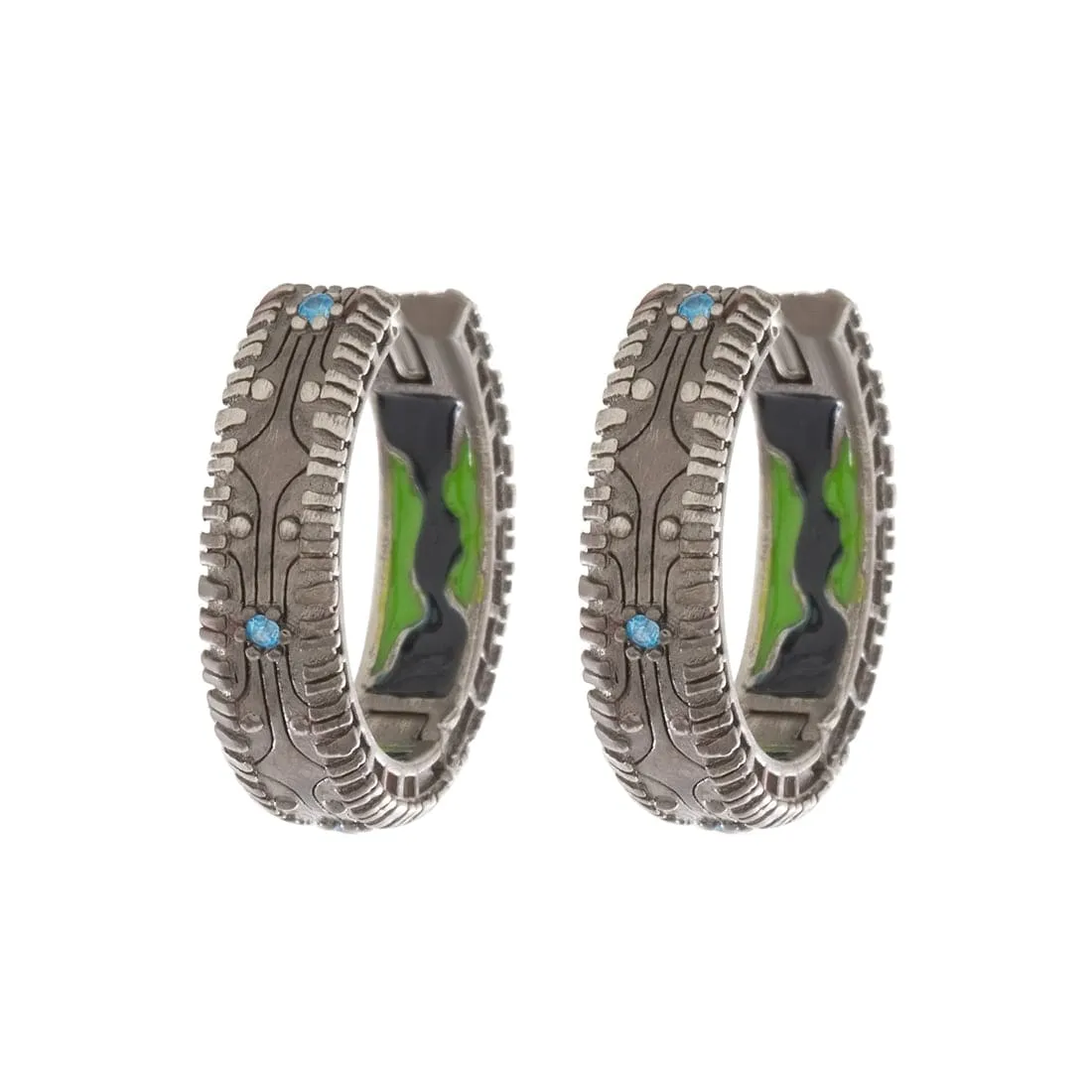 Halo x King Ice - 18mm Halo Hoop Earrings