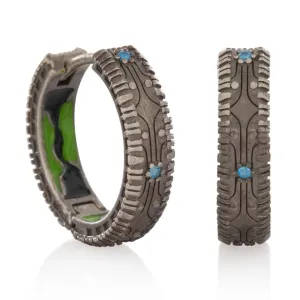 Halo x King Ice - 18mm Halo Hoop Earrings