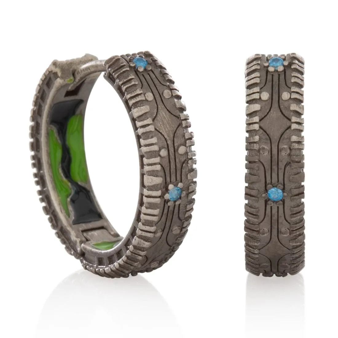 Halo x King Ice - 18mm Halo Hoop Earrings
