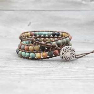 Handmade Bohemia Leather Bracelets