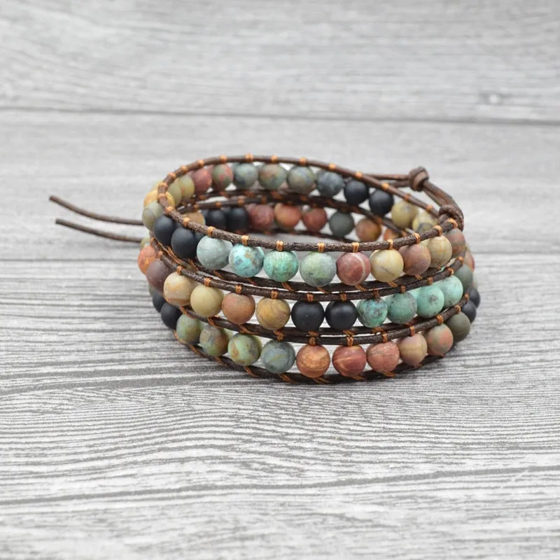 Handmade Bohemia Leather Bracelets
