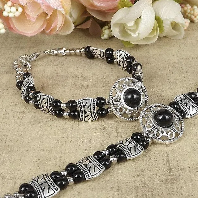 Handmade Charming 4 colours Natural stone Beads Strand Bracelets For Women