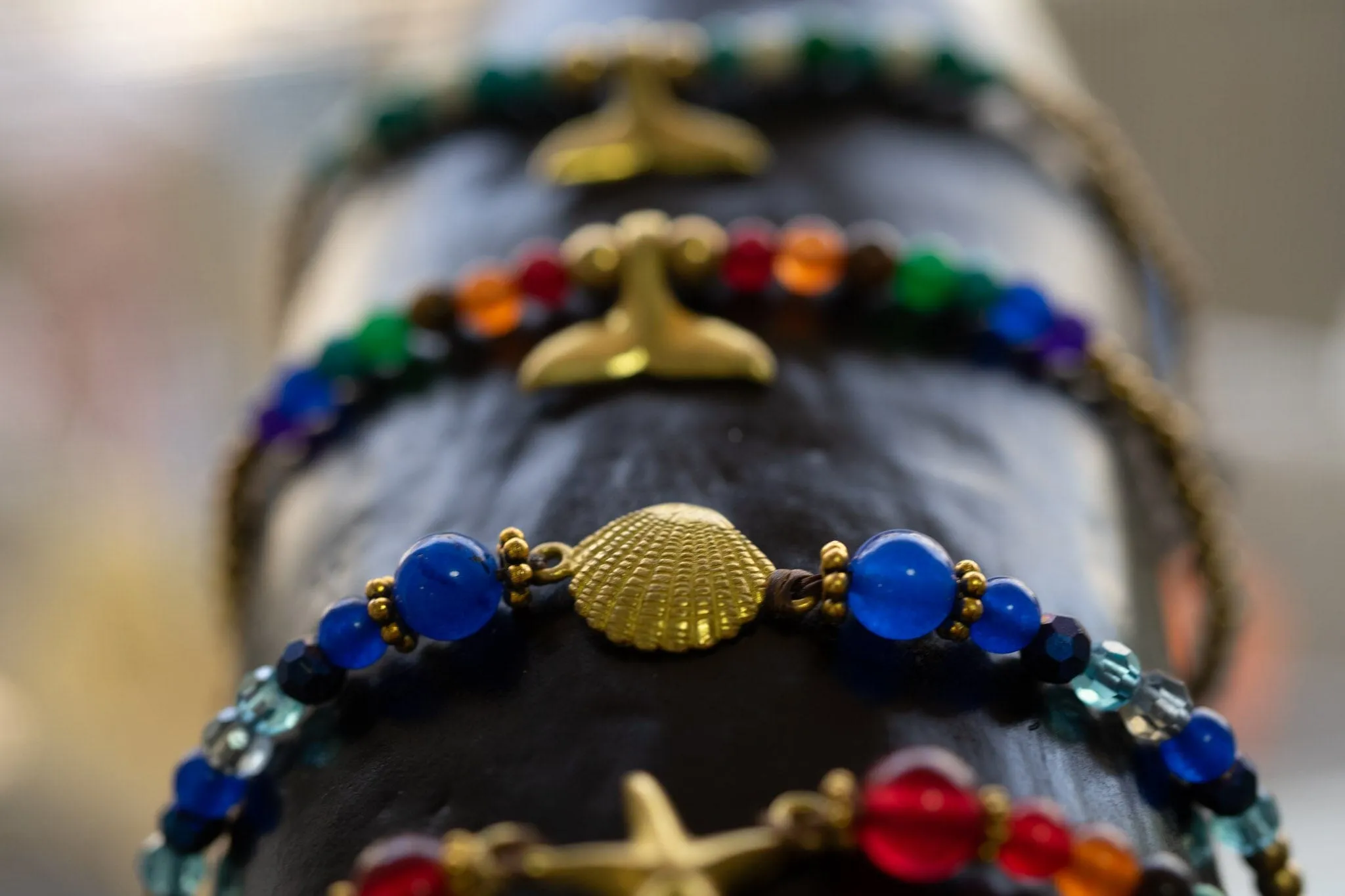 Handmade macrame bracelets - beautiful world of the ocean