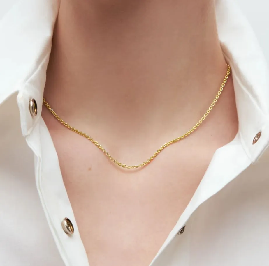 HILLBERG & BERK Rolo Slider Chain