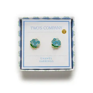 Hydrangea Flower Earrings