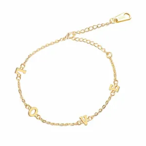 Initial bracelet