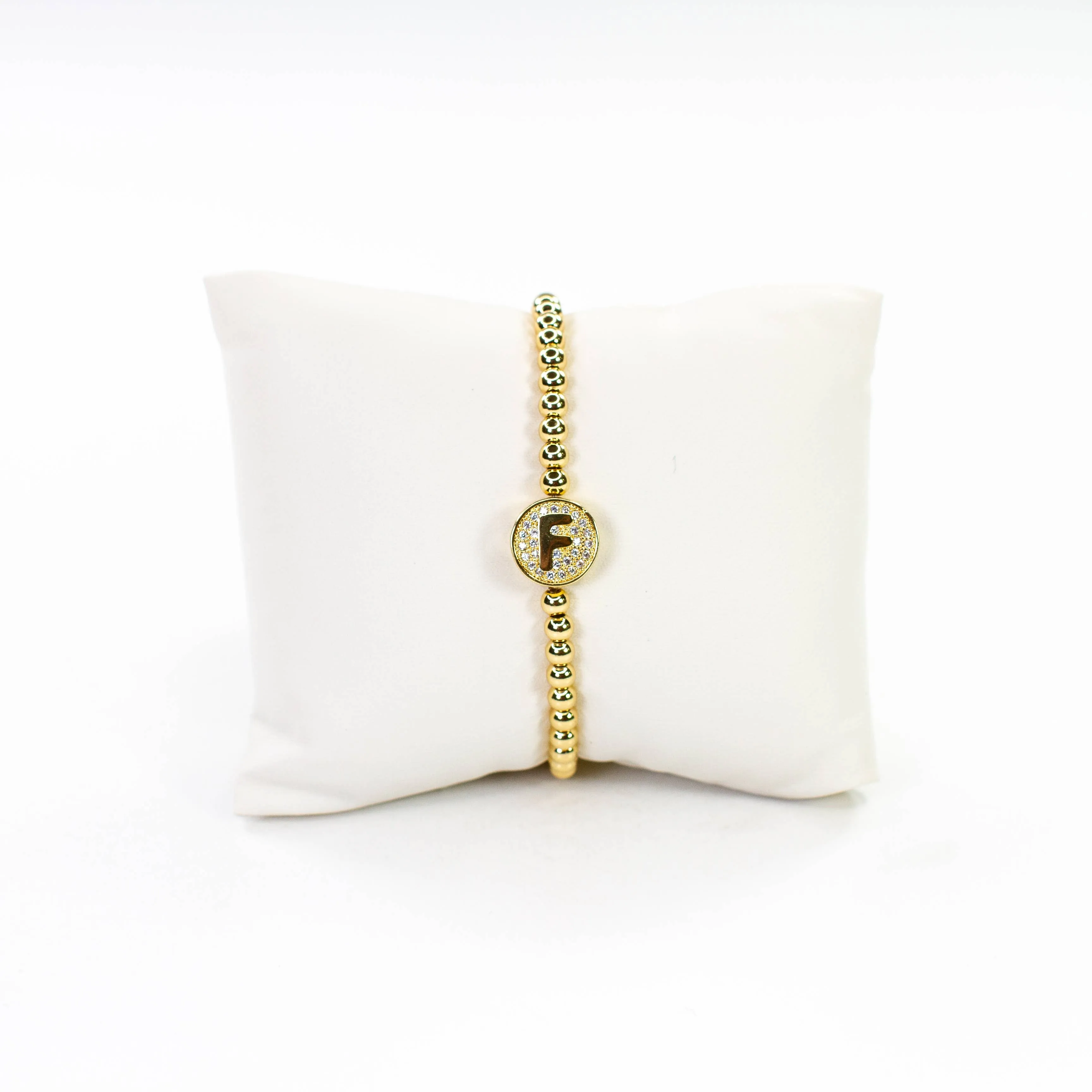 Initial Simulated Diamond Bracelet: T