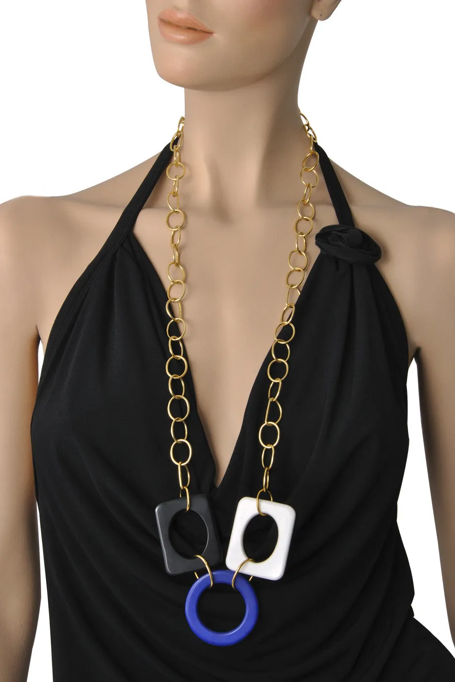 ISHARYA CUBIST Square Necklace