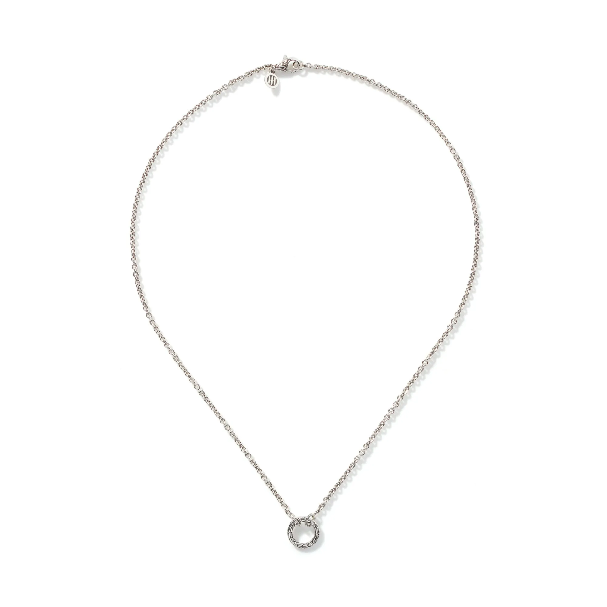 Keyring Necklace, Sterling Silver, 2.45 MM|NB90448