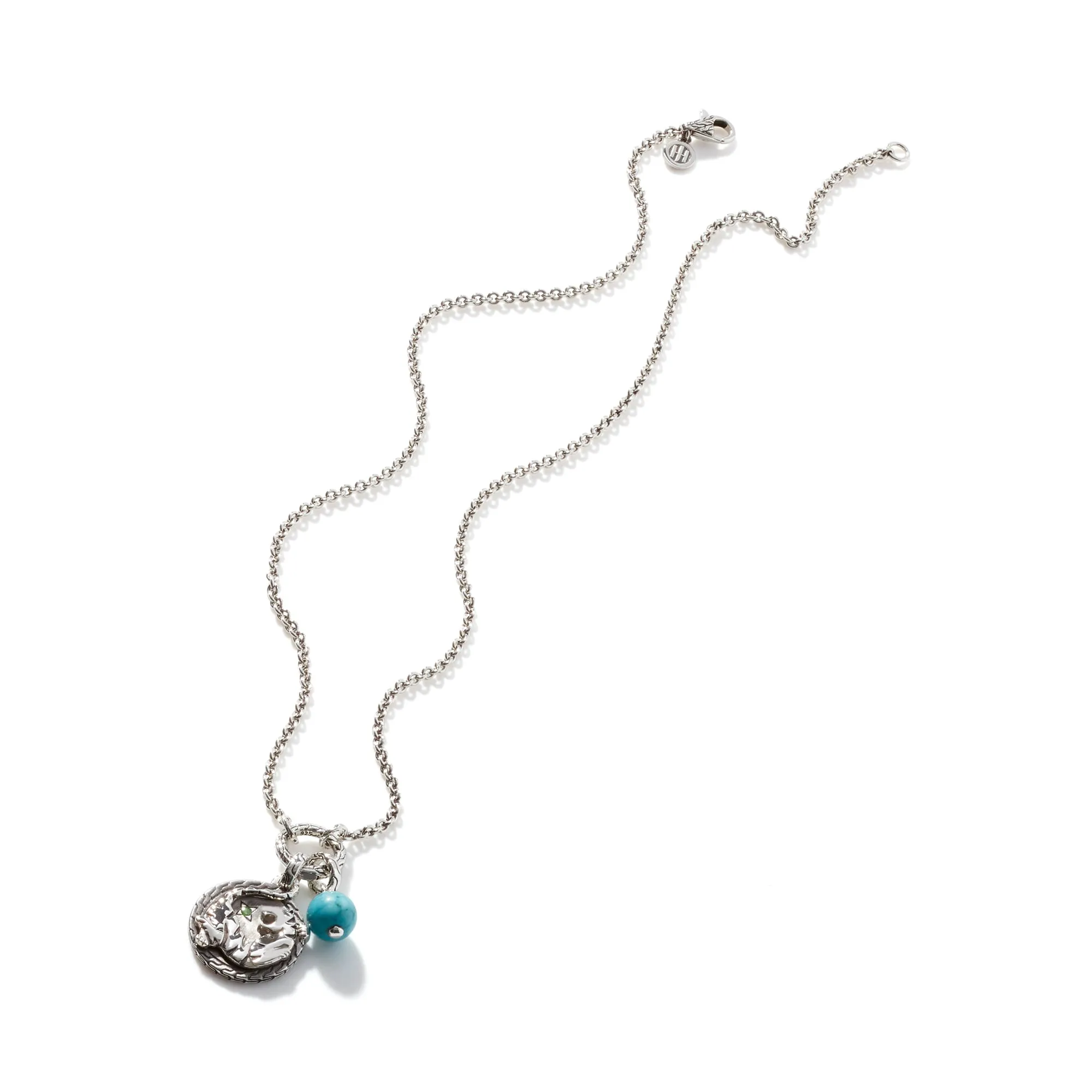 Keyring Necklace, Sterling Silver, 2.45 MM|NB90448