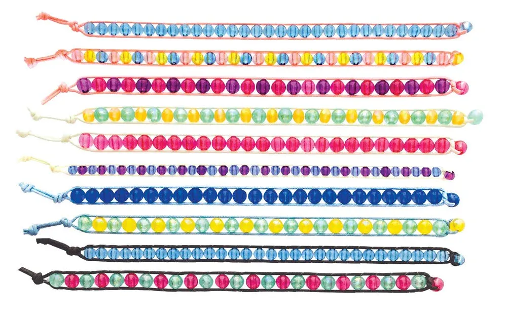 KidzMaker Charming Beads Bracelets Kit Art and craft for kids 5yrs 