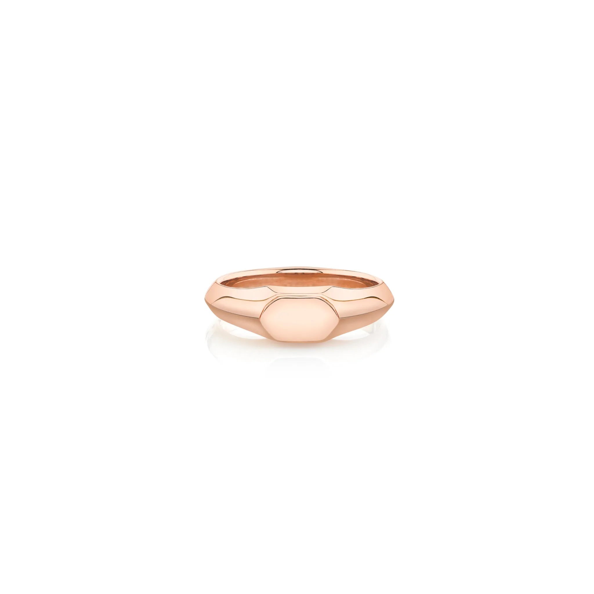 Knife Edge Signet Ring