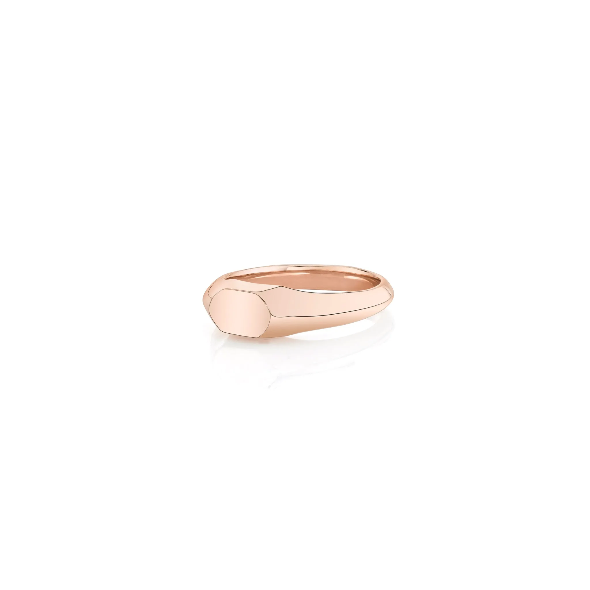 Knife Edge Signet Ring