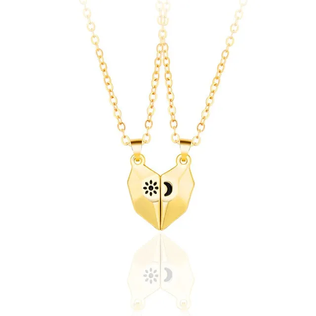 Korean Fashion Magnetic Couple Necklace