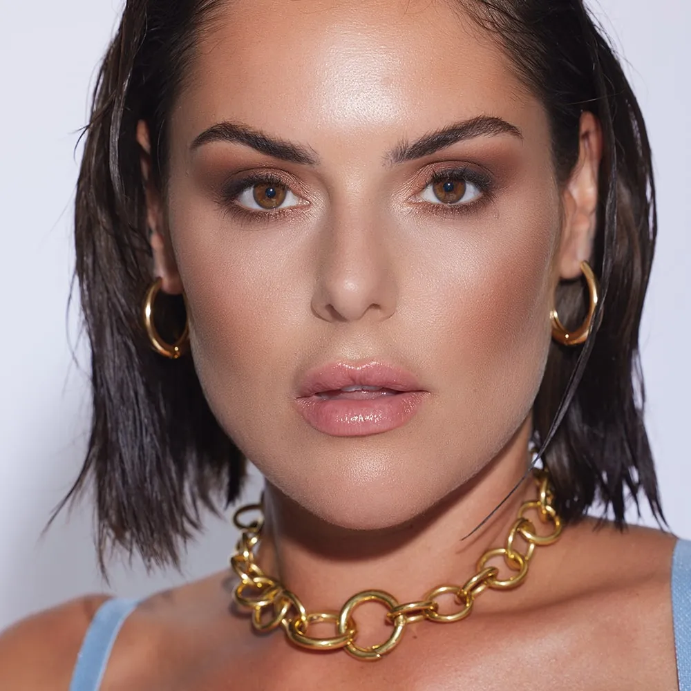 Lola Chubby Round Hoop Earrings
