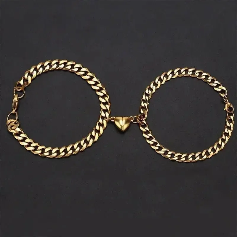 Love Magnet Couple Bracelets – For Him and Her