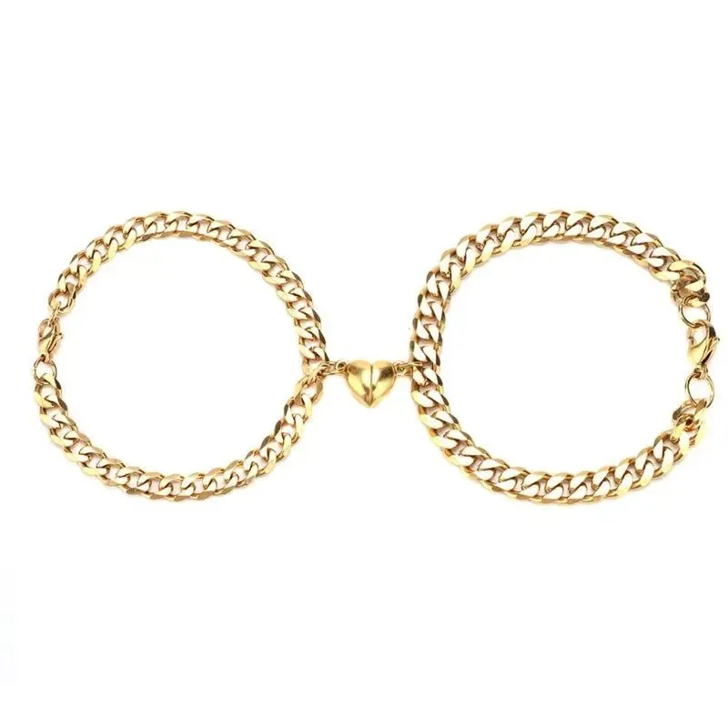 Love Magnet Couple Bracelets – For Him and Her