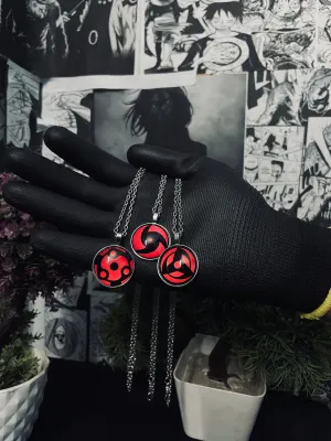 Madara Itachi Kakashi/obito Mangekyo sharingan Pendant [Combo]