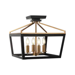 Mavonshire - semi flush light - X67004BKAG